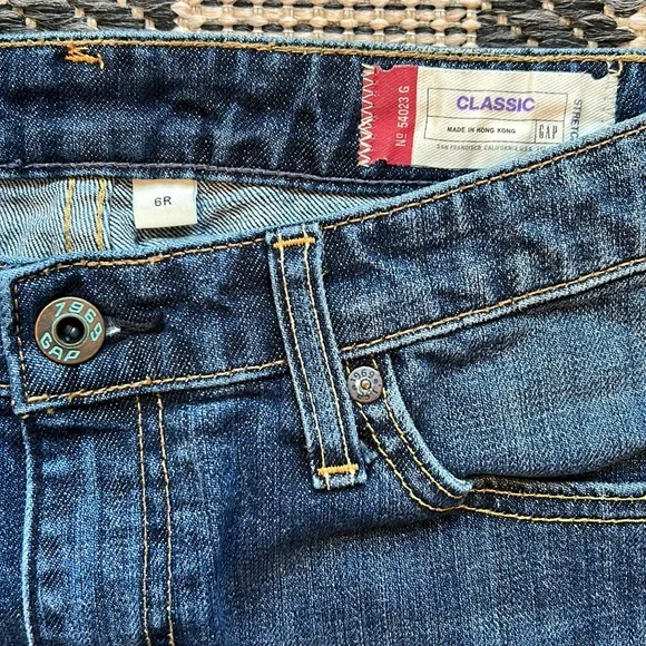 Vtg 2007 GAP Classic Jeans - Picture 2 of 15